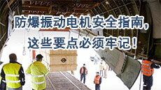 防爆振動電機(jī)安全指南，這些要點必須牢記！